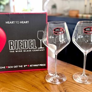 Riedel Heart to Heart Pinot Noir Wine Glass Set of 2